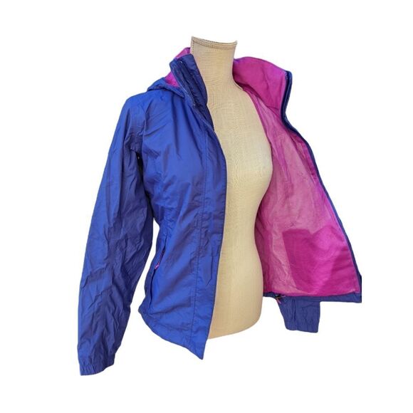 The North Face Nylon Purple Full Zip Hooded Jacket Size S - Picture 6 of 12